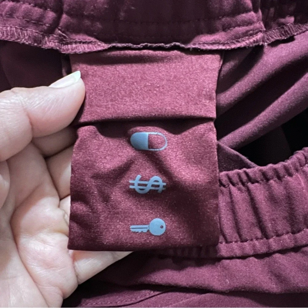 Men's Tansen Jogger‎ Scrub PantIn Burgundy